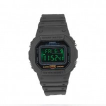 Електронний годинник Skmei 1628 (Black Black Black) (007781)