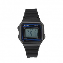 Электронные часы Skmei 1683 (Black Black White)(007776)