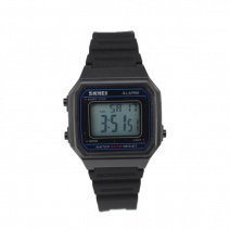 Електронний годинник Skmei 1683 (Black Black White) (007776)