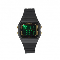 Электронные часы Skmei 1683 (BlackGold Black)(007778)