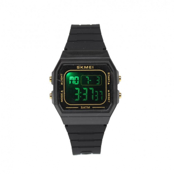 Купить Электронные часы Skmei 1683 (BlackGold Black)(007778)
