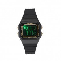 Електронний годинник Skmei 1683 (BlackGold Black) (007778)