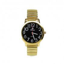 Мужские часы на браслете d-40(Gold Black)(007745)