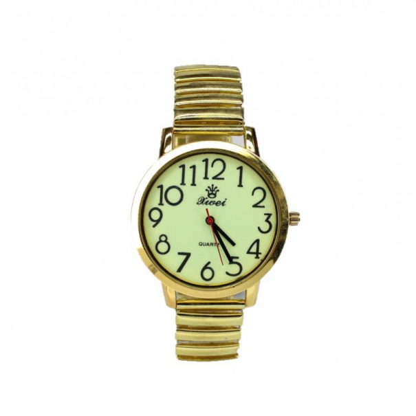 Купить Мужские часы на браслете d-40(Gold Fosfor)(007749)