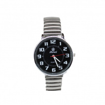 Мужские часы на браслете d-40(Silver Black)(007740)