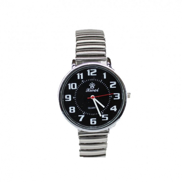 Купить Мужские часы на браслете d-40(Silver Black)(007740)
