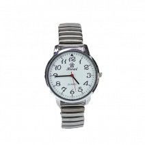 Чоловічі годинники на браслеті d-40 (Silver White) (007738)