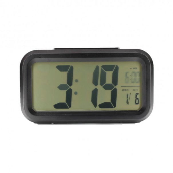 Купить Будильник 1019 (Black)(007712), 13,5*7,5*4,5 см.