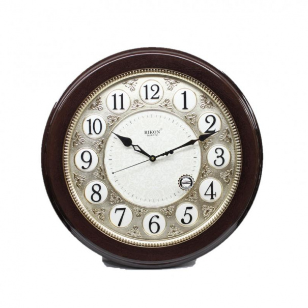 Купить Настенные часы Rikon RK-30(BroGld off White)(007699), d-51 см.