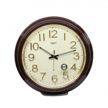 Настенные часы Rikon RK-37(Brown Ivory)(007683), d-45 см.