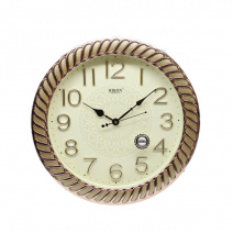 Настенные часы Rikon RK-38 (RoseGold Ivory)(007693), d-40 см.