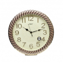 Настенные часы Rikon RK-38 (RosGolGold Ivory)(007696), d-40 см.