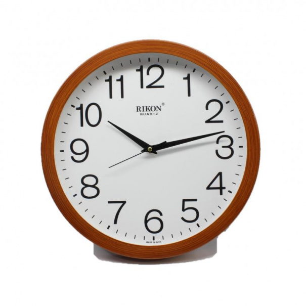 Купить Настенные часы Rikon 1751(PL)(Wood White)(007688), d-31 см.