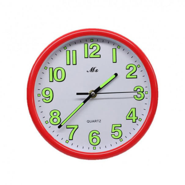 Купить Настенные часы 88695 (Red) (007859), d-22 см.