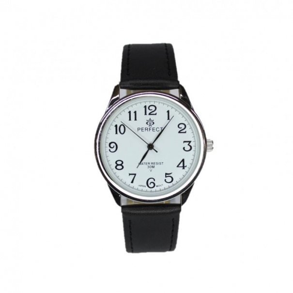 Купить Мужские часы Perfect 418 (Silver White Black)(007872)