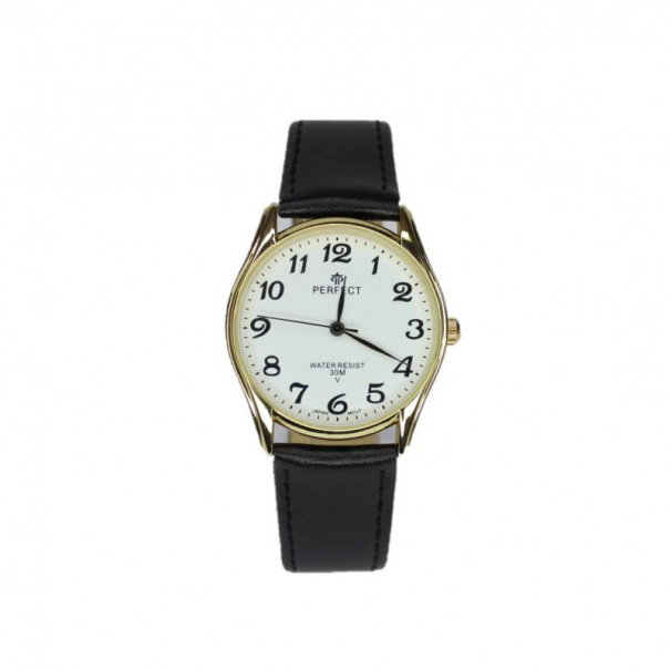 Купить Мужские часы Perfect 064 (Gold White Black)(007876)