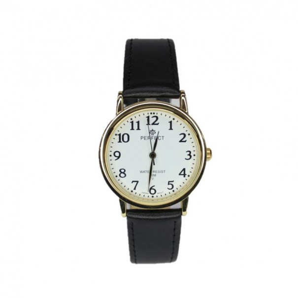 Купить Мужские часы Perfect 003 (Gold White Black)(007866)