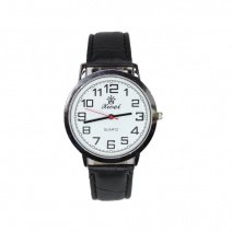 Чоловічий годинник на ремені d-38 05(Silver White Black)(007901)