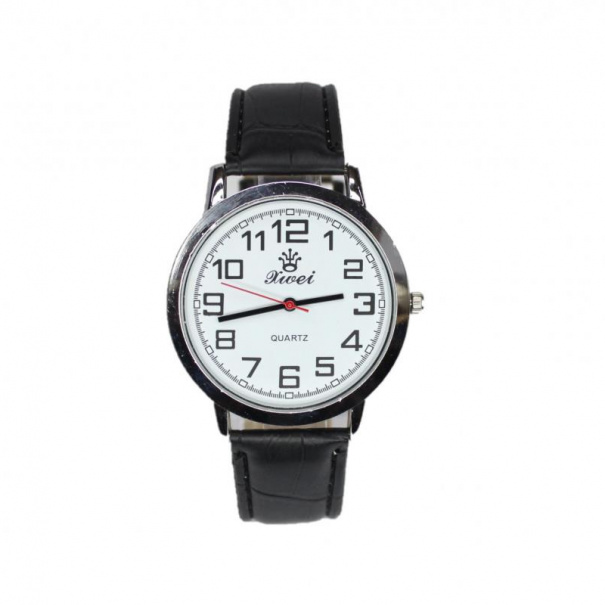 Купить Чоловічий годинник на ремені d-38 05(Silver White Black)(007901)