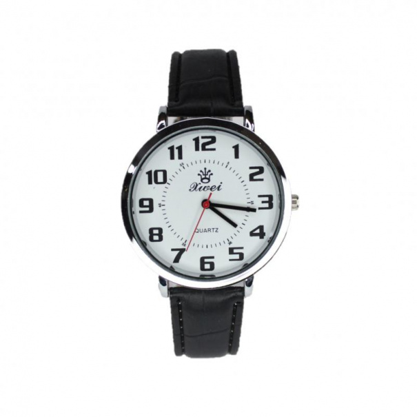Купить Чоловічий годинник на ремені d-40 06(Silver White Black)(007912)