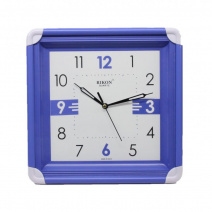 Настенные часы Rikon RK-11451 (Blue)(007932), 26x26 см.