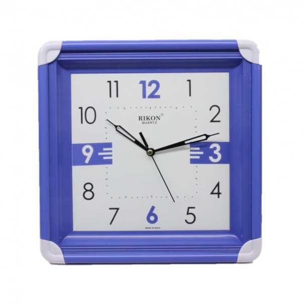Купить Настенные часы Rikon RK-11451 (Blue)(007932), 26x26 см.