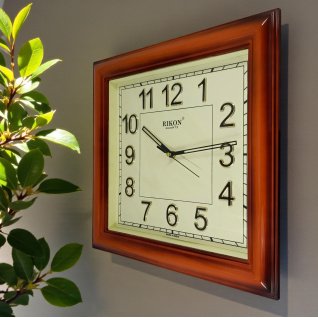 Купить Настінний годинник Rikon RK-9051DX d-33см (Wood Ivory) (007928)