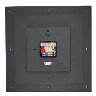 Купить Настенные часы Rikon RK-9051DX d-33см (Maroon White) (007929)