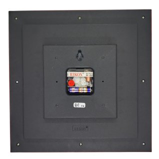 Купить Настінний годинник Rikon RK-9051DX d-33см (Maroon White) (007929)