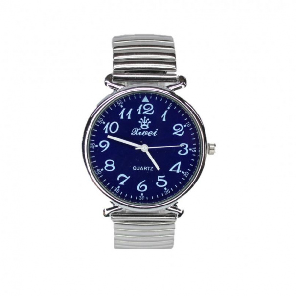 Купить Мужские часы на браслете d-40(Silver Blue Silver)(008182)