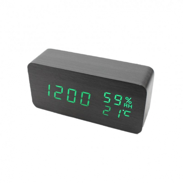 Купить Годинник електронний настільний VST-862S-4(Black Green)(007327)