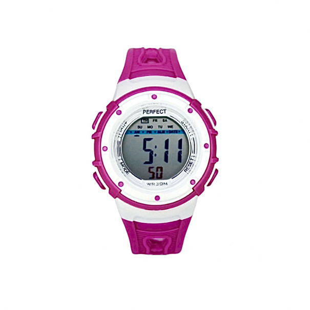 Купить Электронные часы в колбе 8556 (Pink)(008374)