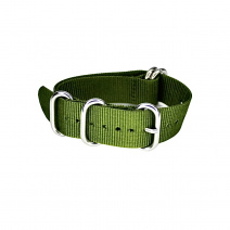 Нейлоновий ремінець на годинник 20 mm (Khaki) (008365)