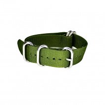 Нейлоновий ремінець на годинник 22 mm (Khaki) (008366)
