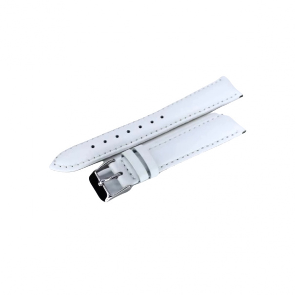 Купить Кожаный ремешок на часы W02 18 mm (White)(007548)
