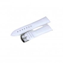 Кожаный ремешок на часы W70L 26 mm (White)(007596)