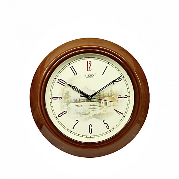 Купить Настінний годинник Rikon RK-8251 (Wood-C) (008572)