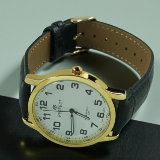Купить Чоловічий годинник Perfect 417N-06 на ремені d-40 (008889)