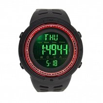 Часы Skmei 1251 (Black-Red)(008839) многофункциональные.