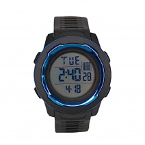 Часы Skmei 1731 (Black-Blue)(008843) многофункциональные.