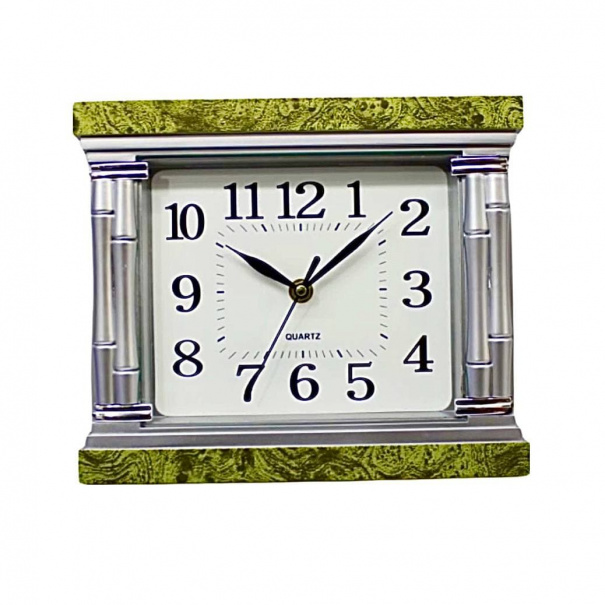 Купить Настенные часы 313 (Silver Green)(008972), d-26*22