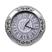 Настінний годинник 2053 (Silver) (008978), d-30 см.