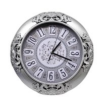 Настенные часы 2053(Silver)(008978), d-30 см.