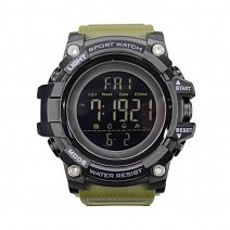 Часы Skmei 1384 (Black-Black)(009036) многофункциональные.