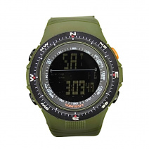 Годинник Skmei 0989 (Khaki-Black) (009041) багатофункціональний.