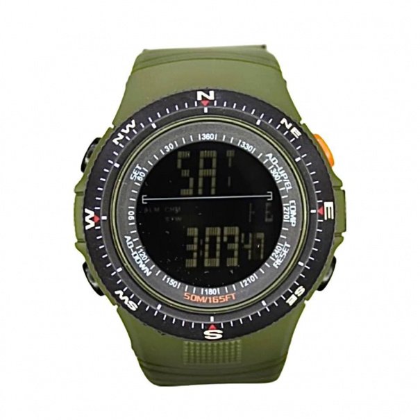 Купить Годинник Skmei 0989 (Khaki-Black) (009041) багатофункціональний.