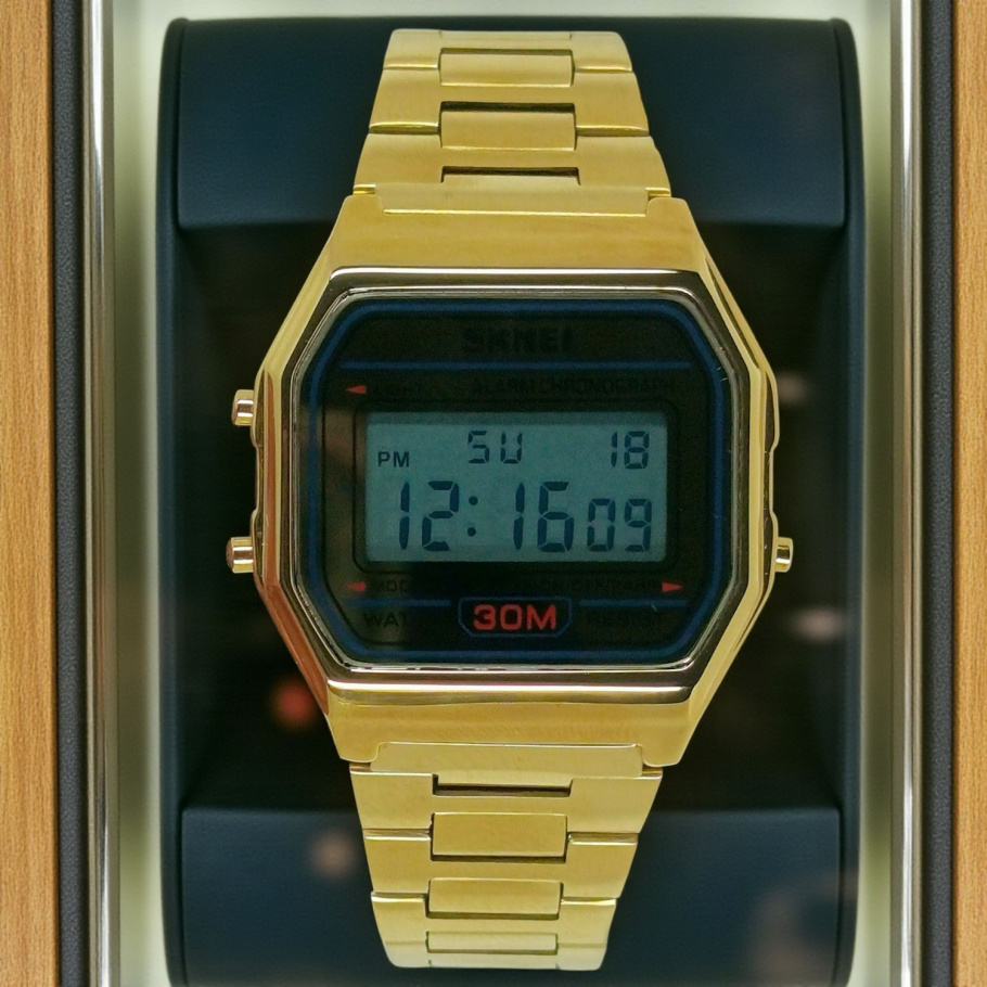 Купить Часы Skmei 1123 (Golden EI Luminous)(009025)