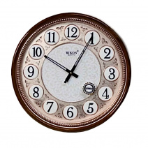Настенные часы Rikon RK-49 (Brown Rose Gold off White)(009091)