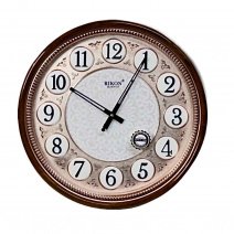 Настенные часы Rikon RK-49 (Brown Rose Gold off White)(009091)