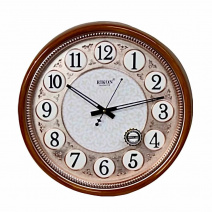 Настенные часы Rikon RK-49 (Teak Wood Rose off White)(009094)